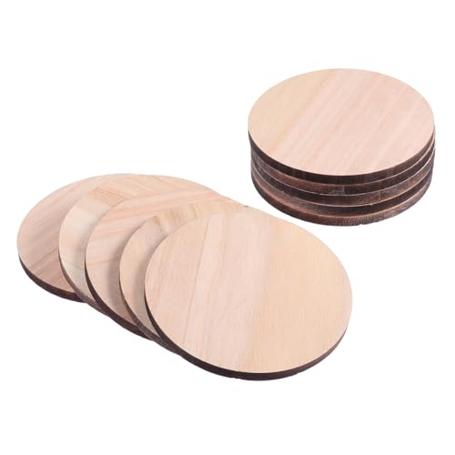 SOIMISS 10 Stück Teiliges Runde Holzscheiben aus Naturbelassenem Holz Glatte Oberfläche zum Basteln Malen und DIY Handwerk SOIMISS 10 Stück Teiliges Runde Holzscheiben aus Naturbelassenem Holz Glatte Oberfläche zum Basteln Malen und DIY Handwerk von SOIMISS