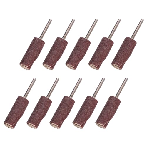 SOIMISS 10 Stück Teiliges Set Schleifscheiben mit Stift für Polierwerkzeug Hochwertige Schleifpapierköpfe für Hartholz und für Heimwerker Büro und SOIMISS 10 Stück Teiliges Set Schleifscheiben mit Stift für Polierwerkzeug Hochwertige Schleifpapierköpfe für Hartholz und für Heimwerker Büro und von SOIMISS