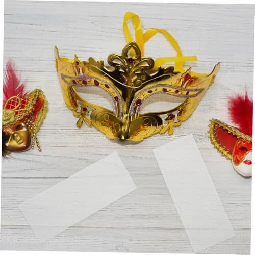 SOIMISS 10 Stück Teiliges Weißes Pvc-augenmesh- Feines Transparentes Fursuit-masken-material Atmungsaktiv Klar Sichtbares Kunststoffnetz für Cosplay Fursuit und Maskenbasteln von SOIMISS