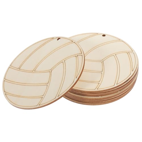 SOIMISS 10 Stück Unbehandelte Holzscheiben Volleyball Basteln DIY Holzstücke für Malen Schreiben Kreative Handarbeit Holzplättchen für Kinderzimmer Dekoration und Lernspaß SOIMISS 10 Stück Unbehandelte Holzscheiben Volleyball Basteln DIY Holzstücke für Malen Schreiben Kreative Handarbeit Holzplättchen für Kinderzimmer Dekoration und Lernspaß von SOIMISS