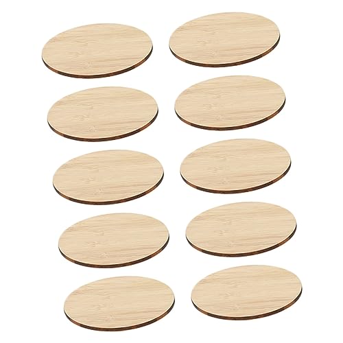 SOIMISS 10 Stück Unvollendete Runde Bambuskreise für Diy Glatte Kanten Sicheres Material für Bastelprojekte und Dekorationen SOIMISS 10 Stück Unvollendete Runde Bambuskreise für Diy Glatte Kanten Sicheres Material für Bastelprojekte und Dekorationen von SOIMISS