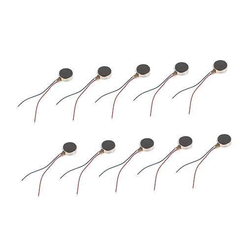 SOIMISS 10 Stück Vibrationsmotoren Flache Dc Mikro Motoren für Elektronik und Kunstwerke Hohe Temperaturbeständigkeit Große und Geräuschlosigkeit SOIMISS 10 Stück Vibrationsmotoren Flache Dc Mikro Motoren für Elektronik und Kunstwerke Hohe Temperaturbeständigkeit Große und Geräuschlosigkeit von SOIMISS