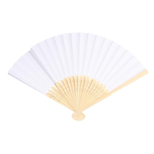 SOIMISS 10 Stück Weiße Faltbare Handfächer Blanko Chinesische Fächer für DIY Malzubehör für Partys und Kreative Projekte SOIMISS 10 Stück Weiße Faltbare Handfächer Blanko Chinesische Fächer für DIY Malzubehör für Partys und Kreative Projekte von SOIMISS