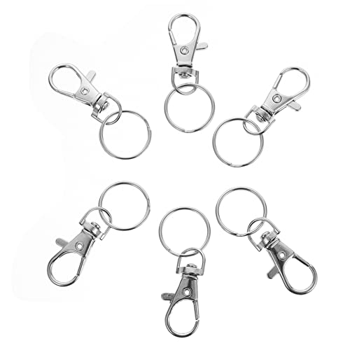 SOIMISS 100 Sätze Hundekarabiner Schlüsselringe Set Legierung für DIY Schlüsselanhänger Zubehör Robust und Benutzerfreundlich für Handarbeiten und Reparaturen SOIMISS 100 Sätze Hundekarabiner Schlüsselringe Set Legierung für DIY Schlüsselanhänger Zubehör Robust und Benutzerfreundlich für Handarbeiten und Reparaturen von SOIMISS