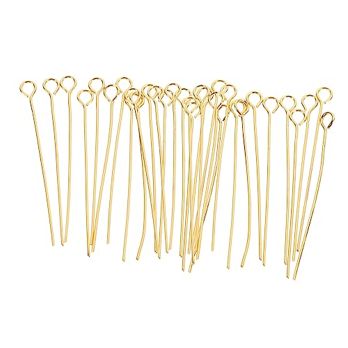 SOIMISS 100 Stück Augenstifte für DIY Schmuckherstellung Mehrzweck Ohrringe Armbänder Zubehör Lange Pins für Basteln von SOIMISS