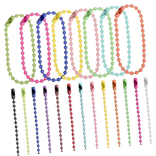 SOIMISS 100 Stück Bausätze farbig Ketten zur Schmuckherstellung Halskette Ketten Masse Schild bastelzeug the craft Schlüsselanhänger für Bastelarbeiten Hund Schlüsselanhänger Eisen SOIMISS 100 Stück Bausätze farbig Ketten zur Schmuckherstellung Halskette Ketten Masse Schild bastelzeug the craft Schlüsselanhänger für Bastelarbeiten Hund Schlüsselanhänger Eisen von SOIMISS