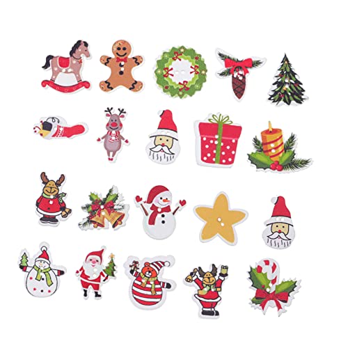 SOIMISS 100 Stück Bemalten Holzknöpfe Weihnachten Weihnachtliche Dekorative Knöpfe Basteln Dekoration Tasten Weihnachtsverzierungsknöpfe Bunte Knöpfe Geformt Weihnachtshandwerksknöpfe SOIMISS 100 Stück Bemalten Holzknöpfe Weihnachten Weihnachtliche Dekorative Knöpfe Basteln Dekoration Tasten Weihnachtsverzierungsknöpfe Bunte Knöpfe Geformt Weihnachtshandwerksknöpfe von SOIMISS