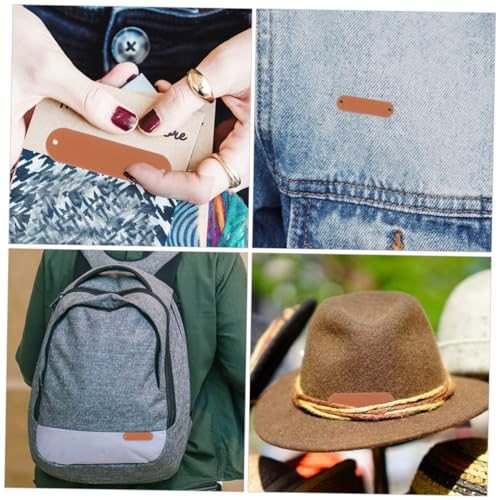 SOIMISS 100 Stück Blanko Lederetiketten mit Löchern Synthetische Lederlabels zum Annähen Vielseitig Einsetzbar für Kleidung Jeans Taschen Mützen DIY Handarbeit und Bastelprojekte SOIMISS 100 Stück Blanko Lederetiketten mit Löchern Synthetische Lederlabels zum Annähen Vielseitig Einsetzbar für Kleidung Jeans Taschen Mützen DIY Handarbeit und Bastelprojekte von SOIMISS