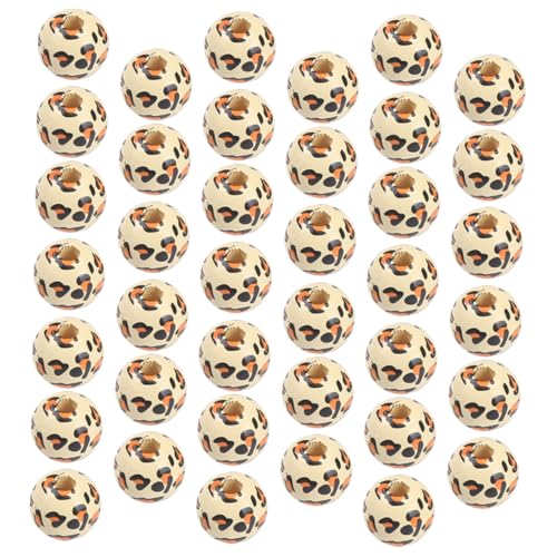 SOIMISS 100 Stück Bunte Holzperlen mit Leopardenmuster Glatte Oberfläche DIY Holzperlen für Schmuckherstellung Armbänder Halsketten Vielseitig für Kreative Bastelprojekte SOIMISS 100 Stück Bunte Holzperlen mit Leopardenmuster Glatte Oberfläche DIY Holzperlen für Schmuckherstellung Armbänder Halsketten Vielseitig für Kreative Bastelprojekte von SOIMISS