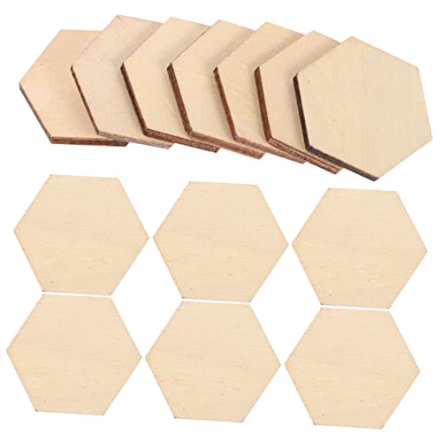 SOIMISS 100 Stück Dekorationen Aus Holzspänen Dekorationsgegenstände Holzig Hexagon Untersetzer Diy Sechseck Wabenhandwerk Klare Ornamente Zum Basteln Befüllbar Fälschung Schmücken Hölzern SOIMISS 100 Stück Dekorationen Aus Holzspänen Dekorationsgegenstände Holzig Hexagon Untersetzer Diy Sechseck Wabenhandwerk Klare Ornamente Zum Basteln Befüllbar Fälschung Schmücken Hölzern von SOIMISS