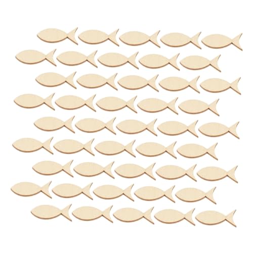 SOIMISS 100 Stück Holz Fische Ausschnitte Unlackierte Holzfiguren für Diy Bastelprojekte Meerestiere Holzschmuck Dekoration für Kinderzimmer und Bastelideen Hochwertiges Holzmaterial SOIMISS 100 Stück Holz Fische Ausschnitte Unlackierte Holzfiguren für Diy Bastelprojekte Meerestiere Holzschmuck Dekoration für Kinderzimmer und Bastelideen Hochwertiges Holzmaterial von SOIMISS