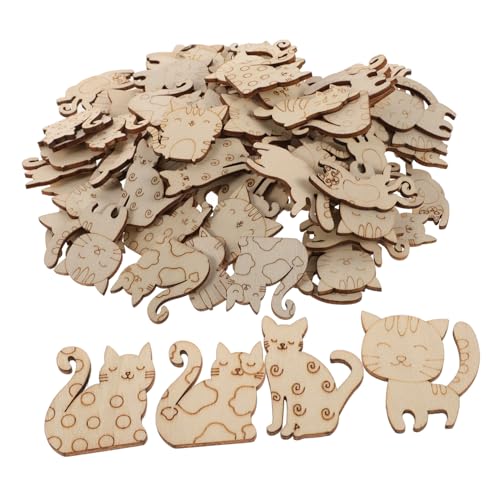 SOIMISS 100 Stück Holzscheiben Tierformen Unlackierte Holz Ausschnitte für DIY Bastelprojekte Kreative Dekorationen und Malerei mit Familie und Freunden SOIMISS 100 Stück Holzscheiben Tierformen Unlackierte Holz Ausschnitte für DIY Bastelprojekte Kreative Dekorationen und Malerei mit Familie und Freunden von SOIMISS