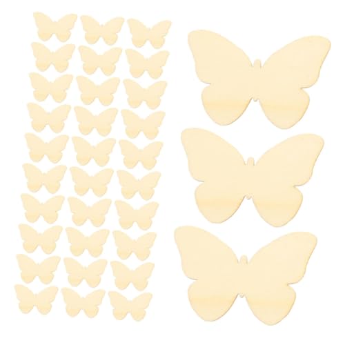 SOIMISS 100 Stück Holzschmetterlinge zum Basteln Stabile Holzausschnitte für DIY Handmalerei Kinderfreundliche Bastelmaterialien Natürliche Dekoration und Kreative Aktivitäten SOIMISS 100 Stück Holzschmetterlinge zum Basteln Stabile Holzausschnitte für DIY Handmalerei Kinderfreundliche Bastelmaterialien Natürliche Dekoration und Kreative Aktivitäten von SOIMISS