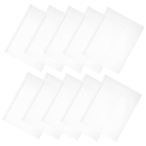 SOIMISS 100 Stück Klarsichthüllen Transparente Dokumententaschen Wasserdichte Schutzfolien für Lose für Büro und Schule Vielseitig Einsetzbar Organisieren von Unterlagen SOIMISS 100 Stück Klarsichthüllen Transparente Dokumententaschen Wasserdichte Schutzfolien für Lose für Büro und Schule Vielseitig Einsetzbar Organisieren von Unterlagen von SOIMISS