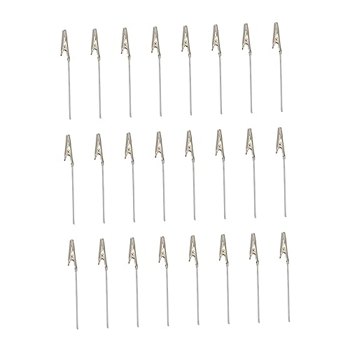 SOIMISS 100 Stück Krokodilklemmen Metall Wire Memo Clips Lange Feder Clips für Diy Kartenhalter Vielseitige Notizklammern für Fotos Menüs und Karten Stabil und Langlebig SOIMISS 100 Stück Krokodilklemmen Metall Wire Memo Clips Lange Feder Clips für Diy Kartenhalter Vielseitige Notizklammern für Fotos Menüs und Karten Stabil und Langlebig von SOIMISS