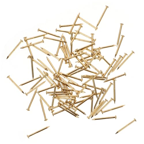 SOIMISS 100 Stück Messingnägel Rundkopf Vintage Kupfer Ziernägel für Möbel DIY Holzkisten Dekorative Möbelbeschläge Zubehör SOIMISS 100 Stück Messingnägel Rundkopf Vintage Kupfer Ziernägel für Möbel DIY Holzkisten Dekorative Möbelbeschläge Zubehör von SOIMISS