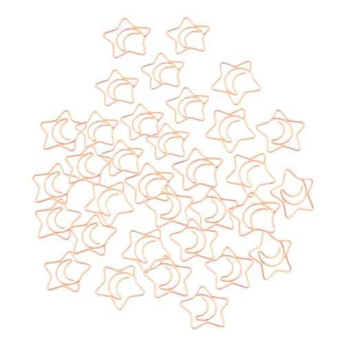 SOIMISS 100 Stück Mini Sternförmige Büroklammern aus Metall Roségold für Dokumente Fotos Bastelarbeiten und Schule Praktische Büroklammern für Vielseitige Anwendungen SOIMISS 100 Stück Mini Sternförmige Büroklammern aus Metall Roségold für Dokumente Fotos Bastelarbeiten und Schule Praktische Büroklammern für Vielseitige Anwendungen von SOIMISS