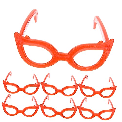 SOIMISS 100 Stück Mini-brillenspielzeug Zubehör Puppe Gläser Sonnenbrillen Brille Spielzeugbrille Miniaturrunde Brillen Bastelbrille Miniaturbrille Plastik Rot SOIMISS 100 Stück Mini-brillenspielzeug Zubehör Puppe Gläser Sonnenbrillen Brille Spielzeugbrille Miniaturrunde Brillen Bastelbrille Miniaturbrille Plastik Rot von SOIMISS