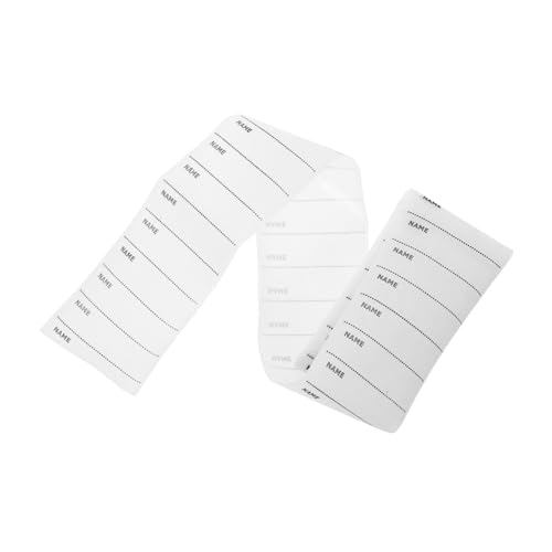 SOIMISS 100 Stück Namensschilder Etiketten für Kleidung Waschbare Beschreibbare Textiletiketten für Senioren für Handarbeiten und DIY Projekte SOIMISS 100 Stück Namensschilder Etiketten für Kleidung Waschbare Beschreibbare Textiletiketten für Senioren für Handarbeiten und DIY Projekte von SOIMISS