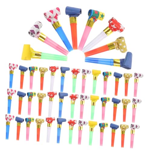 SOIMISS 100 Stück Partytrompeten Lustige Geburtstagsfeier Blasgeräte Musikalische Partytröten für Kindergeburtstag Hochzeiten und Feste Bunte Geräuschmacher SOIMISS 100 Stück Partytrompeten Lustige Geburtstagsfeier Blasgeräte Musikalische Partytröten für Kindergeburtstag Hochzeiten und Feste Bunte Geräuschmacher von SOIMISS
