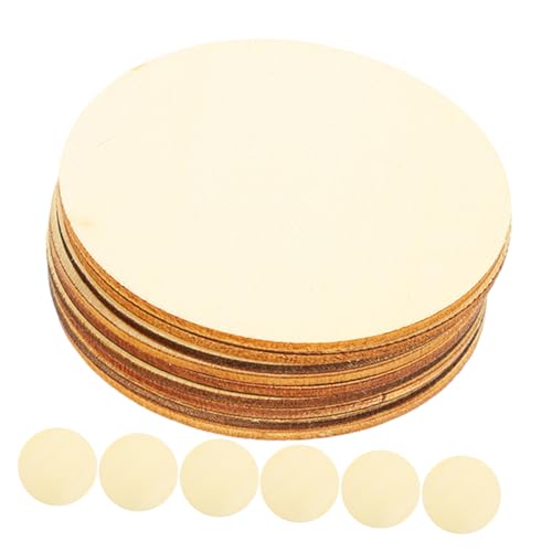 SOIMISS 100 Stück Runde Holzscheiben zum Bemalen und Gravieren Dreilagig Glatte Oberfläche DIY Bastelholz für Personalisierte Dekoration Holzornament-scheiben für Kreative Familienprojekte SOIMISS 100 Stück Runde Holzscheiben zum Bemalen und Gravieren Dreilagig Glatte Oberfläche DIY Bastelholz für Personalisierte Dekoration Holzornament-scheiben für Kreative Familienprojekte von SOIMISS