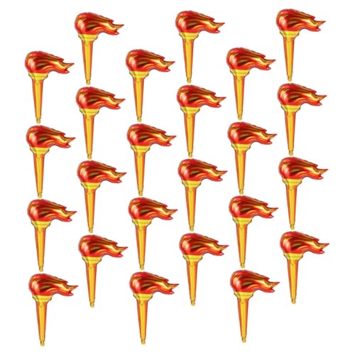SOIMISS 100 Stück Teiliges Aufblasbare Fackeln Große Realistische Mittelalterliche Fake Torch für Outdoor Spiele und Party Dekoration für Sportwettkämpfe und Themenpartys SOIMISS 100 Stück Teiliges Aufblasbare Fackeln Große Realistische Mittelalterliche Fake Torch für Outdoor Spiele und Party Dekoration für Sportwettkämpfe und Themenpartys von SOIMISS