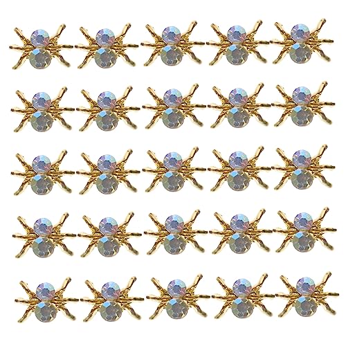 SOIMISS 100 Stück Teiliges Spinnen Nail Art Charms aus Langlebiger Legierung und Kompakt und Leicht für Natürliche und Künstliche Nägel Dekorative Maniküre für Alltag und Partys SOIMISS 100 Stück Teiliges Spinnen Nail Art Charms aus Langlebiger Legierung und Kompakt und Leicht für Natürliche und Künstliche Nägel Dekorative Maniküre für Alltag und Partys von SOIMISS