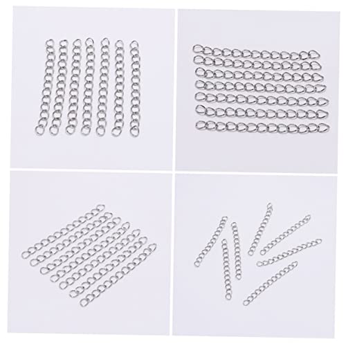 SOIMISS 100 Stück Verlängerungsketten DIY Schmuckzubehör für und Armbänder für Schmuckherstellung Langlebig und Hautfreundlich SOIMISS 100 Stück Verlängerungsketten DIY Schmuckzubehör für und Armbänder für Schmuckherstellung Langlebig und Hautfreundlich von SOIMISS