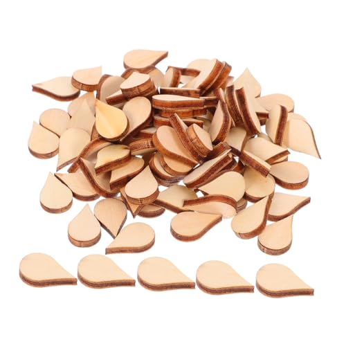 SOIMISS 100 Stück Wasser Tropfenförmige Holzscheiben Umweltfreundliche DIY Holzchips für Bastelarbeiten Partydeko Taufdeko Handgemachte Naturholz Anhänger SOIMISS 100 Stück Wasser Tropfenförmige Holzscheiben Umweltfreundliche DIY Holzchips für Bastelarbeiten Partydeko Taufdeko Handgemachte Naturholz Anhänger von SOIMISS