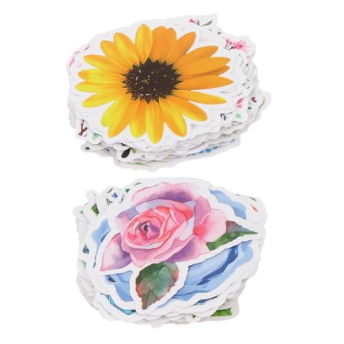 SOIMISS 100 Stück Wasserfeste Blumenaufkleber Vielseitige Ästhetische Sticker für Scrapbook DIY Laptop Auto Koffer und Fotoalben Wiederverwendbare Realistische Naturmotive SOIMISS 100 Stück Wasserfeste Blumenaufkleber Vielseitige Ästhetische Sticker für Scrapbook DIY Laptop Auto Koffer und Fotoalben Wiederverwendbare Realistische Naturmotive von SOIMISS