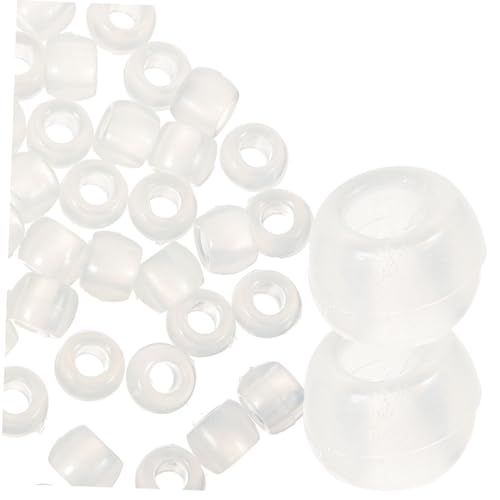 SOIMISS 1000 Stück 7 Uv-farbwechselperlen Fluoreszierend Farbperlen Perlen Masse Perlen Glitzern Armbänder Bunt Uv-perlen Mehrfarbig Herstellung Ändern Uv-klare Perlen Glühen von SOIMISS
