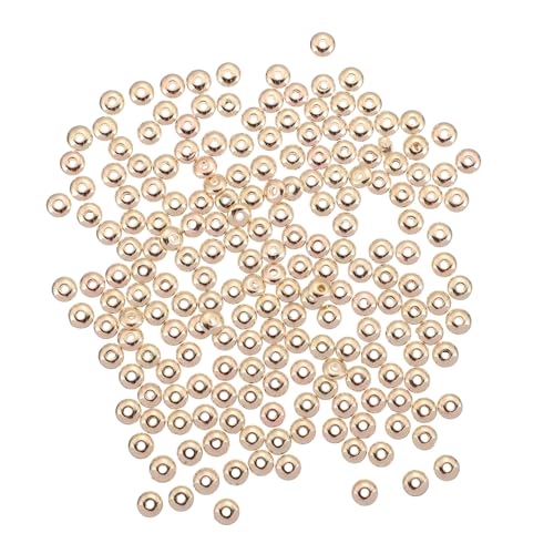 SOIMISS 1000 Stück DIY Schmuck Zubehör Spacer Perlen Runde Zwischenperlen für Armbänder und Geeignet für Schmuckherstellung und Bastelprojekte von SOIMISS