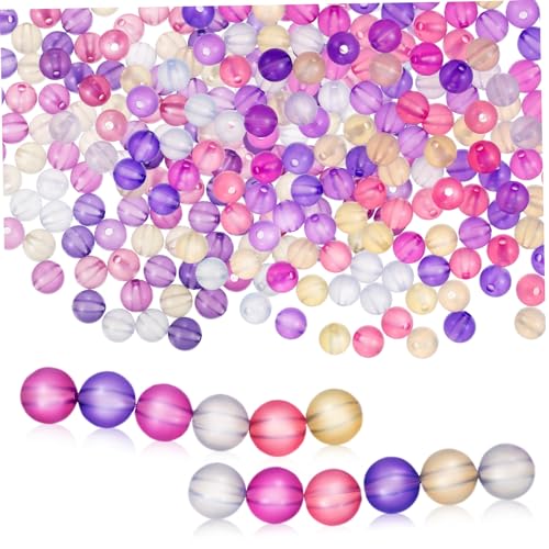 SOIMISS 1000 Stück Farbwechselperlen Für Für Armbänder Reaktive Perlen Armbandherstellung Leuchtende UV Perlen Die Durch UV Licht Beeinflusst Werden UV Aktivierte Perlen Ändern von SOIMISS
