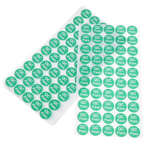 SOIMISS 1000 Stück Runde Qualitätskontrollaufkleber Selbstklebend ohne Rückstände für Lagerverwaltung Produktinspektion und Prüfetiketten zur Effizienten Qualitätsfreigabe SOIMISS 1000 Stück Runde Qualitätskontrollaufkleber Selbstklebend ohne Rückstände für Lagerverwaltung Produktinspektion und Prüfetiketten zur Effizienten Qualitätsfreigabe von SOIMISS