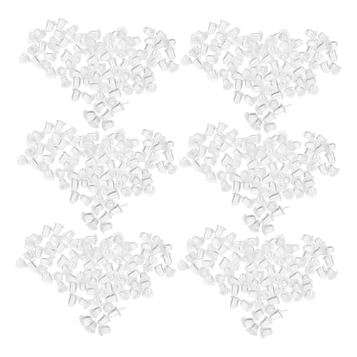 SOIMISS 10Er Schachtel Silikon Ohrstecker Verschlüsse Klar Weiche Ohrstecker Stopper Sicherer Halt Leichtes Material Ersatz Für Fischhaken Studs DIY Ohrschmuck Zubehör SOIMISS 10Er Schachtel Silikon Ohrstecker Verschlüsse Klar Weiche Ohrstecker Stopper Sicherer Halt Leichtes Material Ersatz Für Fischhaken Studs DIY Ohrschmuck Zubehör von SOIMISS