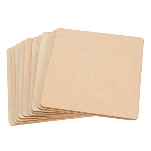 SOIMISS 10Stücke DIY Holzplatten Unlackierte Platten für Kreative Handwerksprojekte Modellbau Malerei und Dekoration für Familienaktivitäten und Bastelarbeiten SOIMISS 10Stücke DIY Holzplatten Unlackierte Platten für Kreative Handwerksprojekte Modellbau Malerei und Dekoration für Familienaktivitäten und Bastelarbeiten von SOIMISS