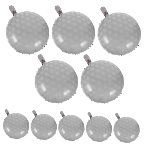 SOIMISS 10Stücke Golfball Luftballons Folienballons für Geburtstagsfeiern Golf Thema Dekorationen Innenbereich Partyzubehör von SOIMISS
