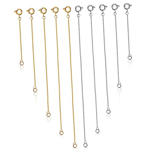 SOIMISS 10Stücke Kettenverlängerungen für Armbänder für DIY Schmuckherstellung und Personalisierte Designs von SOIMISS