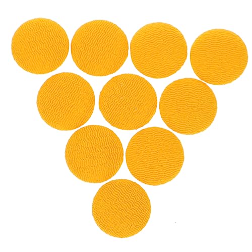 SOIMISS 10Stücke Stoffknöpfe Bunten Farben Runde Nähknöpfe für Kleidung und Dekoration für DIY Projekte und Kreative Bastelideen von SOIMISS