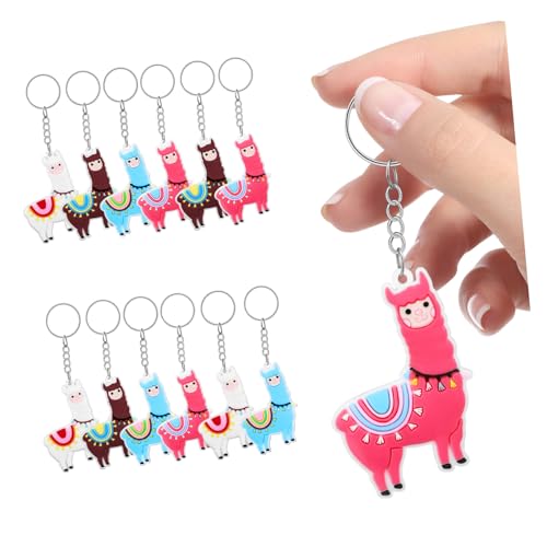 SOIMISS 12 Stück Alpaka-Schlüsselanhänger Ketten wolle Cartoon-Schlüsselanhänger in großen Mengen Plüschtiere Schlüsselbund ästhetisch Cartoon -Schlüsselring Neuheit Schlüsselanhänger PVC SOIMISS 12 Stück Alpaka-Schlüsselanhänger Ketten wolle Cartoon-Schlüsselanhänger in großen Mengen Plüschtiere Schlüsselbund ästhetisch Cartoon -Schlüsselring Neuheit Schlüsselanhänger PVC von SOIMISS