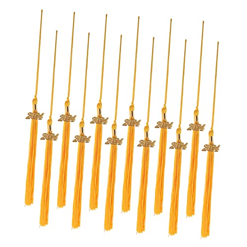 SOIMISS 12 Stück Doktorhut Quaste Quasten Zubehör Abschluss Meister Hut Blau Dekorationen Party 2024 Charm-Cap-Quasten Arzt Graduierung Quasten DIY Quasten Polyester Golden SOIMISS 12 Stück Doktorhut Quaste Quasten Zubehör Abschluss Meister Hut Blau Dekorationen Party 2024 Charm-Cap-Quasten Arzt Graduierung Quasten DIY Quasten Polyester Golden von SOIMISS