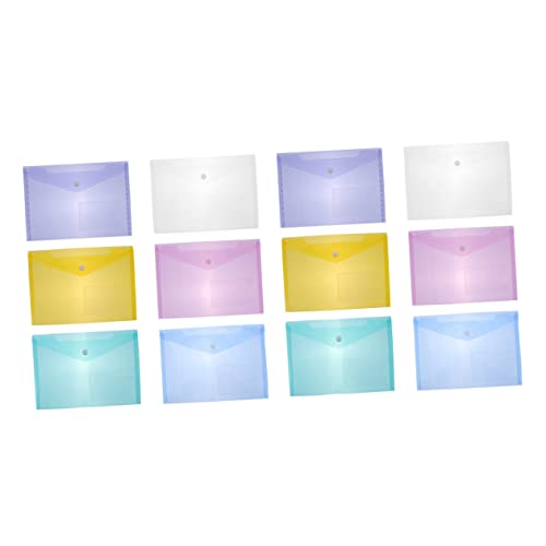 SOIMISS 12 Stück Dokumententasche Teilig Transparentes Material Reißverschluss Ordner für Büro Schule und Reisen Wasserabweisend und Langlebig Aufbewahrungssystem für Dokumente und Karten SOIMISS 12 Stück Dokumententasche Teilig Transparentes Material Reißverschluss Ordner für Büro Schule und Reisen Wasserabweisend und Langlebig Aufbewahrungssystem für Dokumente und Karten von SOIMISS