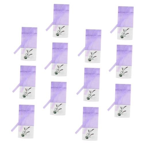 SOIMISS 12 Stück Kleine Lavendelsäckchen mit Kordelzug Leere Organza Beutel für Kräuter Schmuck und für Partys und Hochzeiten Farbton SOIMISS 12 Stück Kleine Lavendelsäckchen mit Kordelzug Leere Organza Beutel für Kräuter Schmuck und für Partys und Hochzeiten Farbton von SOIMISS