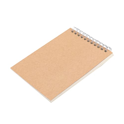 SOIMISS 12 Stück Kraft Notizbuch Leeres Skizzenbuch für Schule Büro und Studenten Hochwertiges Schreibheft mit Glatten und Robustem Cover von SOIMISS