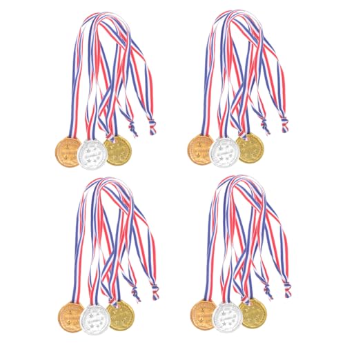 SOIMISS 12 Stück Medaillen aus Plastik Sportmedaillen für Fußballwettbewerbe Dekorative Spielzeuge für Partys und Auszeichnungen SOIMISS 12 Stück Medaillen aus Plastik Sportmedaillen für Fußballwettbewerbe Dekorative Spielzeuge für Partys und Auszeichnungen von SOIMISS