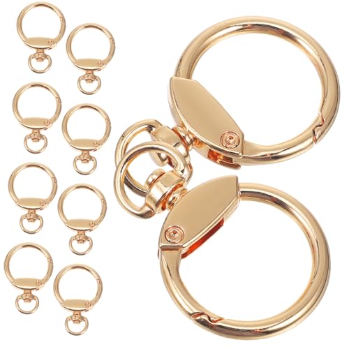 SOIMISS 12 Stück Metall Schlüsselringe Runde Karabiner Ringe Praktische Schlüsselanhänger für DIY Projekte für Schlüssel Taschen und Bastelarbeiten SOIMISS 12 Stück Metall Schlüsselringe Runde Karabiner Ringe Praktische Schlüsselanhänger für DIY Projekte für Schlüssel Taschen und Bastelarbeiten von SOIMISS