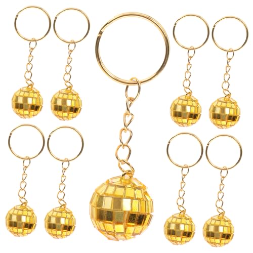 SOIMISS 12 Stück Mini Disco Ball Schlüsselanhänger Set Spiegelkugel Schlüsselanhänger für Partys Hochzeiten Feierlichkeiten Glänzende Dekoration mit Goldenen Akzenten für Stilvolle Auto SOIMISS 12 Stück Mini Disco Ball Schlüsselanhänger Set Spiegelkugel Schlüsselanhänger für Partys Hochzeiten Feierlichkeiten Glänzende Dekoration mit Goldenen Akzenten für Stilvolle Auto von SOIMISS
