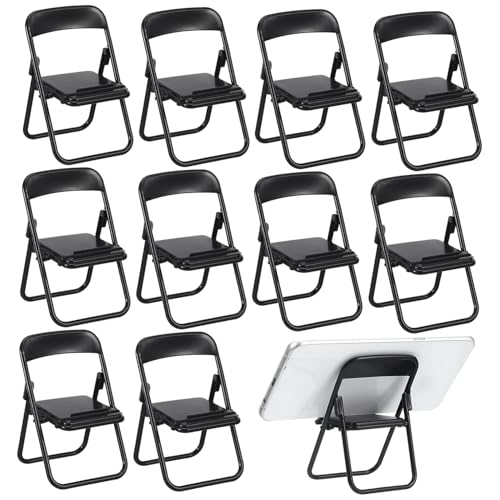 SOIMISS 12 Stück Mini Stuhr-förmiger Mobilfunkhalter Ministuhl Klappbar Faltbares Stuhlspielzeug Klappstuhl Stühle Für Puppenhaus Mini -sitze Spielzeugmodell Mini-Stuhl- Plastik Black SOIMISS 12 Stück Mini Stuhr-förmiger Mobilfunkhalter Ministuhl Klappbar Faltbares Stuhlspielzeug Klappstuhl Stühle Für Puppenhaus Mini -sitze Spielzeugmodell Mini-Stuhl- Plastik Black von SOIMISS