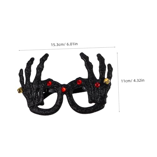 SOIMISS 12 Stück Teiliges Lustige Halloween-partybrillen aus Glitzerndem Kunststoff Wiederverwendbare Festbrillen für Erwachsene Kreative Foto-requisiten für Halloween-feiern und Kostüme SOIMISS 12 Stück Teiliges Lustige Halloween-partybrillen aus Glitzerndem Kunststoff Wiederverwendbare Festbrillen für Erwachsene Kreative Foto-requisiten für Halloween-feiern und Kostüme von SOIMISS