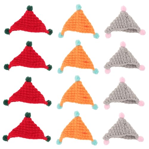 SOIMISS 12 Stück Teiliges Mini Puppenhüte aus Weichem Wollgarn Handgestrickte Farbenfrohe Mini Mützen für Puppen Kleine Haustiere und DIY Bastelprojekte Party und Geburtstagsdekoration SOIMISS 12 Stück Teiliges Mini Puppenhüte aus Weichem Wollgarn Handgestrickte Farbenfrohe Mini Mützen für Puppen Kleine Haustiere und DIY Bastelprojekte Party und Geburtstagsdekoration von SOIMISS